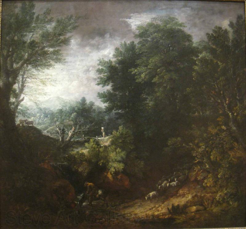 Thomas Gainsborough A Grand Landscape Spain oil painting art